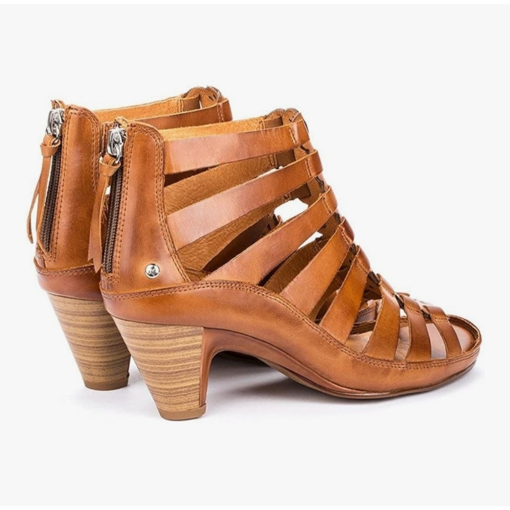 PIKOLINOS Women's Heels Open Toe Sandals , Brandy , 9.5 US - Picture 4 of 16